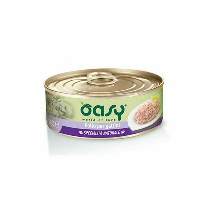 OASY Specialitá Naturali / Kitten PILETINA & JAJA 150g