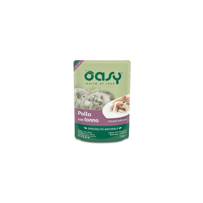 OASY Specialitá Naturali / piletina i tuna hrana za mačke 70g