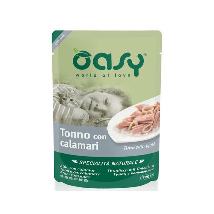 OASY Specialitá Naturali / tuna i lignje hrana za mačke 70g