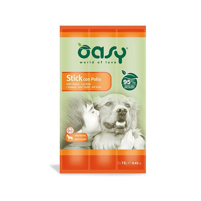 OASY Stick con Pollo poslastica za pse štapići od piletine 3x12g