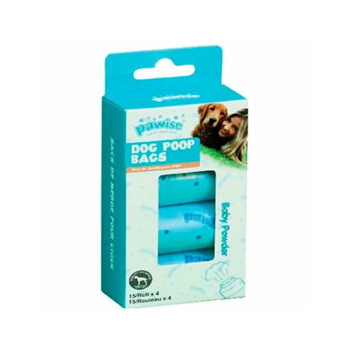 Pawise Dog Poop bags powder vrećice za izmet 4x15