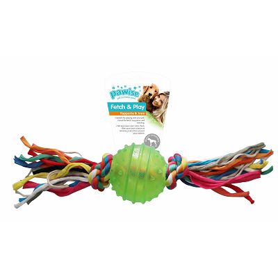 Pawise Fetch n Play Rapporte igračka lopta za psa 6,3cm mix boja