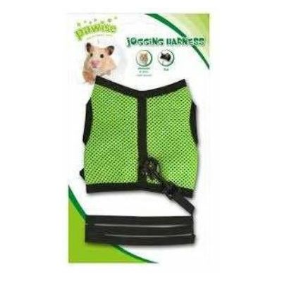 Pawise Jogging Harness prsnik za glodare L zeleni