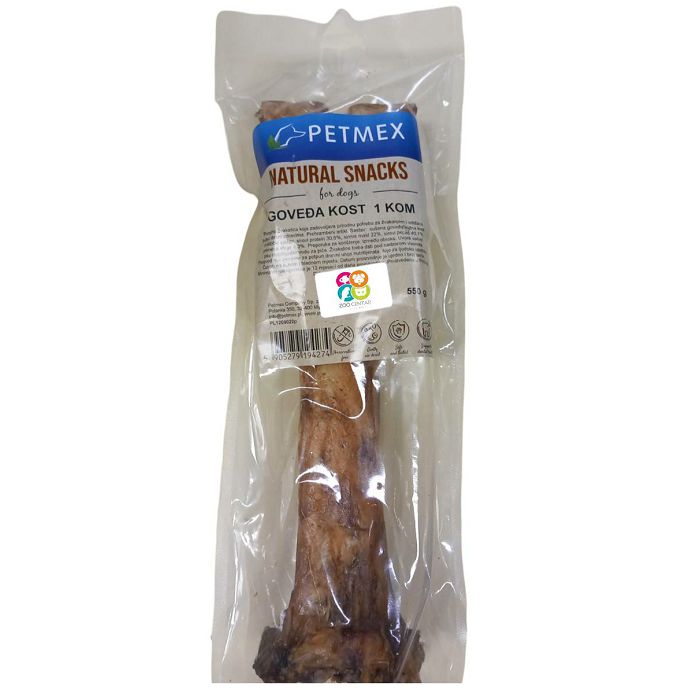 Petmex Natural Snacks goveđa kost 1kom poslastica za pse 550g