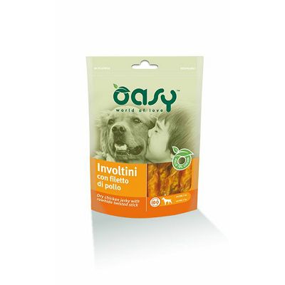 OASY Poslastica za pse Involtini 100g 