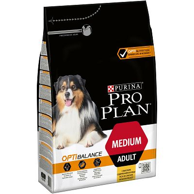Pro Plan Adult Medium, Opti Balance, piletina hrana za pse 3kg