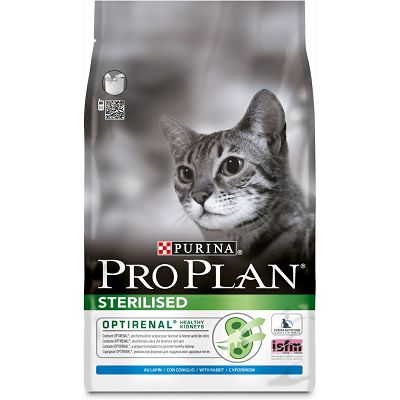 Pro Plan Sterilised, Opti Renal hrana zečetina za sterilisane mačke 400g