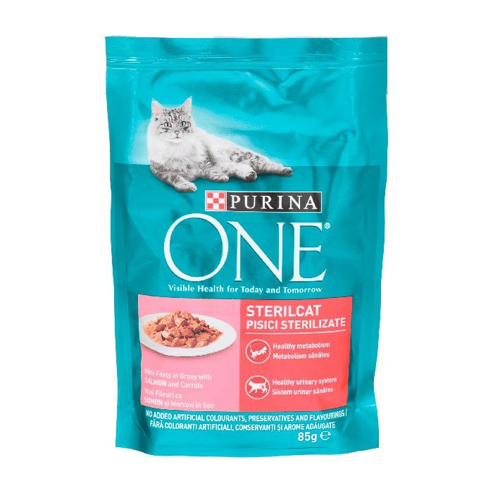 Purina One Sterilcat losos i mrkva hrana za mačke 85g