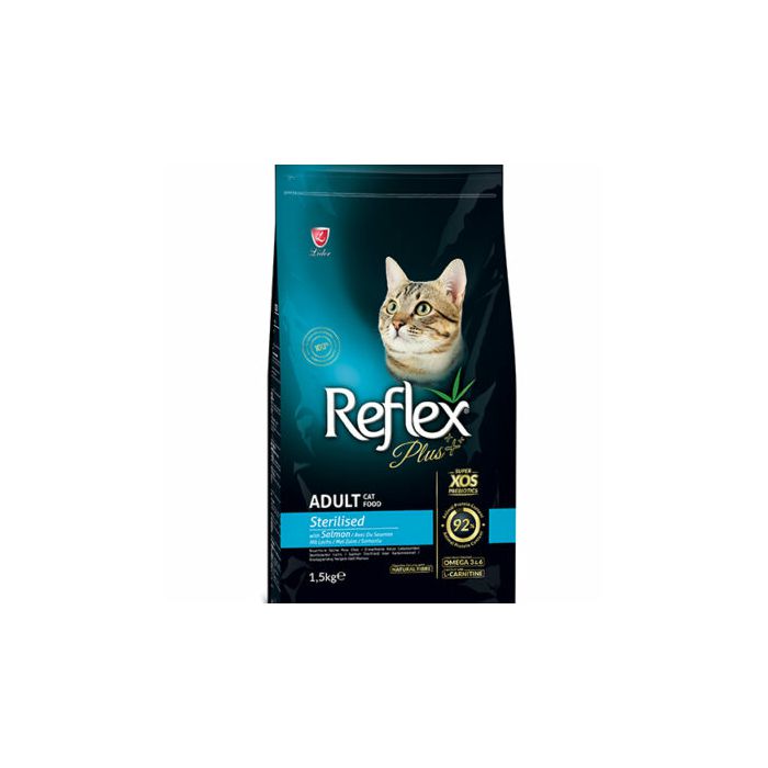 Reflex Plus Adult Sterilised losos hrana za sterilisane mačke 1,5kg