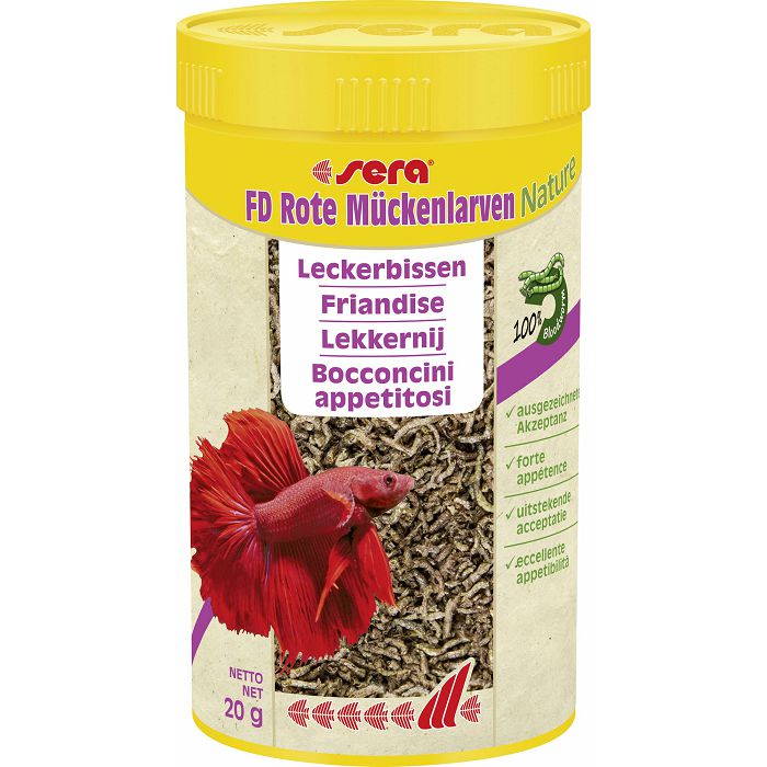 Sera FD Bloodworms hrana za ribe 250ml