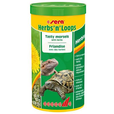 Sera Herbs 'n' Loops hrana za kornjače i reptile 1000ml