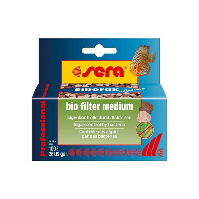 Sera siporax bio filter medium algovec 35g