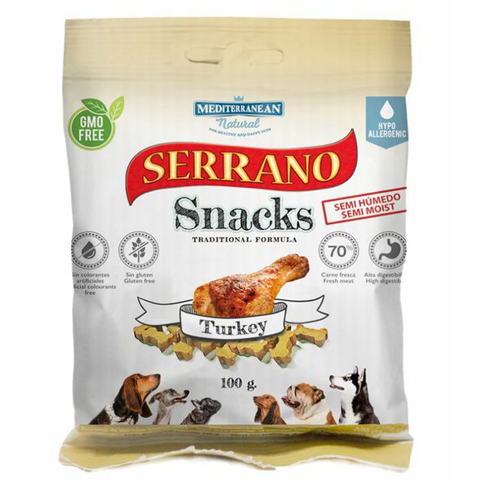 Serrano Snacks Turkey poslastica za pse puretina 100g