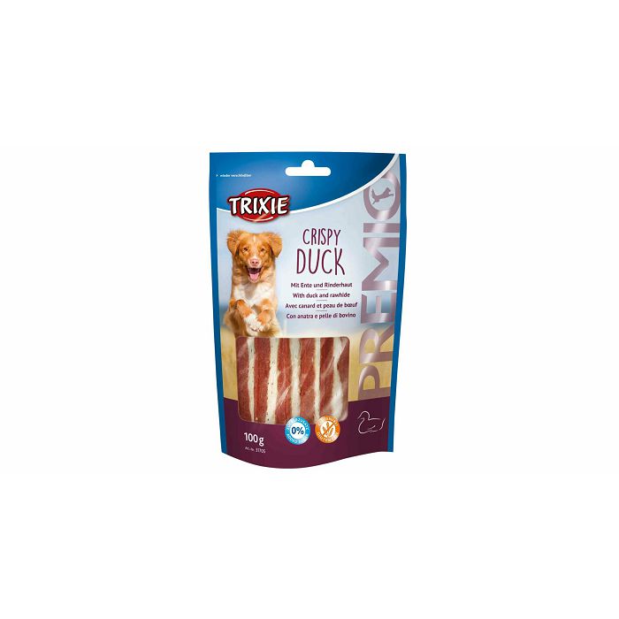 Trixie Crispy Duck zalogaji patke poslastica za pse 100g