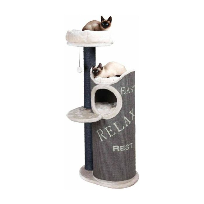 Trixie Juana grebalica za mačke krem-siva-crna 134cm
