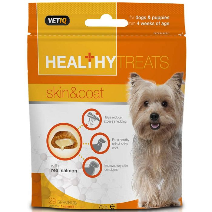 VetIQ Healthy Treats Skin & Coat 70g